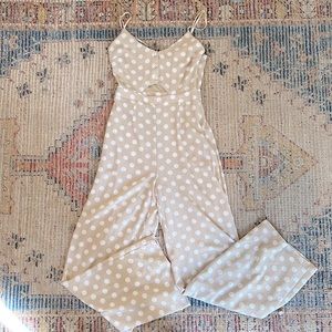 Sage The Label ADORABLE polka dot jumpsuit